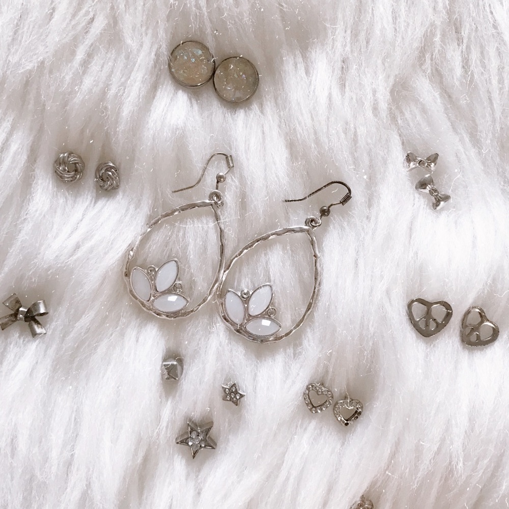 Silver jewelry bundle